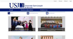 Desktop Screenshot of photos.usj.edu.lb