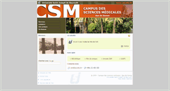 Desktop Screenshot of csm.usj.edu.lb