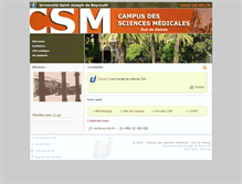 Tablet Screenshot of csm.usj.edu.lb