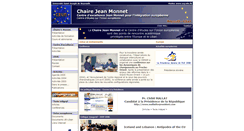 Desktop Screenshot of ceue.usj.edu.lb