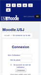 Mobile Screenshot of moodle.usj.edu.lb