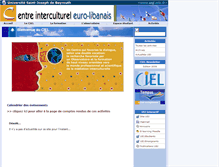 Tablet Screenshot of ciel.usj.edu.lb