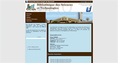Desktop Screenshot of biblio-cst.usj.edu.lb